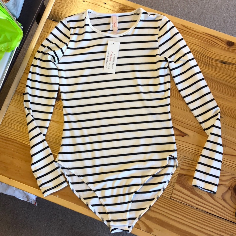 Stripe Bodysuit